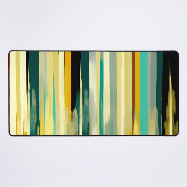 Item preview, Stripe Design -Elegance Teal, rust, cream, gray, gold 2 designed and sold by Highlandkings.