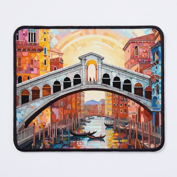 Item preview, Rialto Bridge Abstract Art - Venice - Italy designed and sold by ArsUrbis.