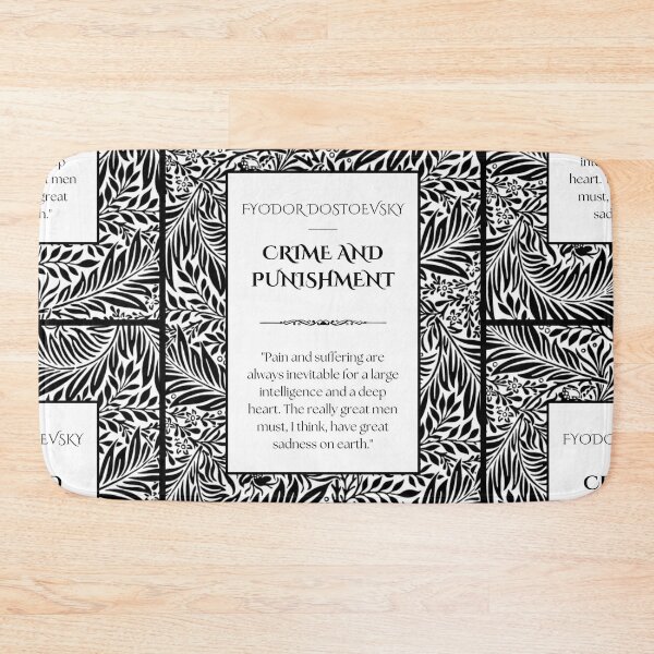 Item preview, Crime And Punishment - Fyodor Dostoevsky Book cover  designed and sold by Novelnook.