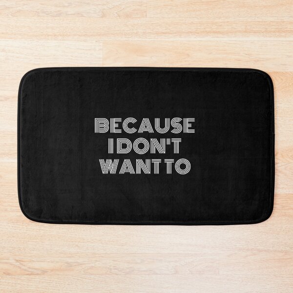 Item preview,  BECAUSE I DON'T WANT TO designed and sold by takiiishop.