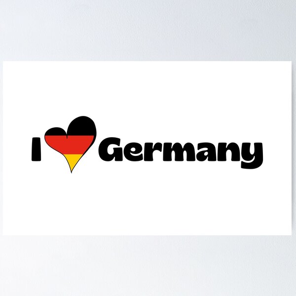Item preview, I Love Germany designed and sold by Lyssarien.
