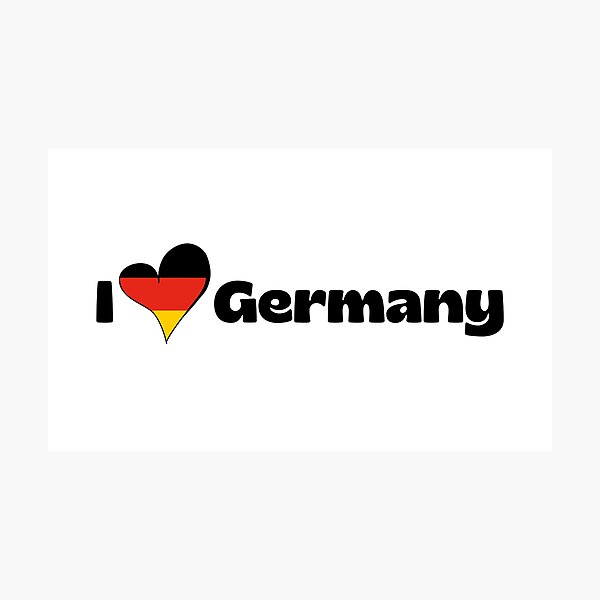 Item preview, I Love Germany designed and sold by Lyssarien.