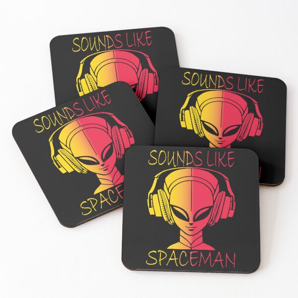 Item preview, Sounds Like Astronauts - Yellow-red designed and sold by Soulemotion.