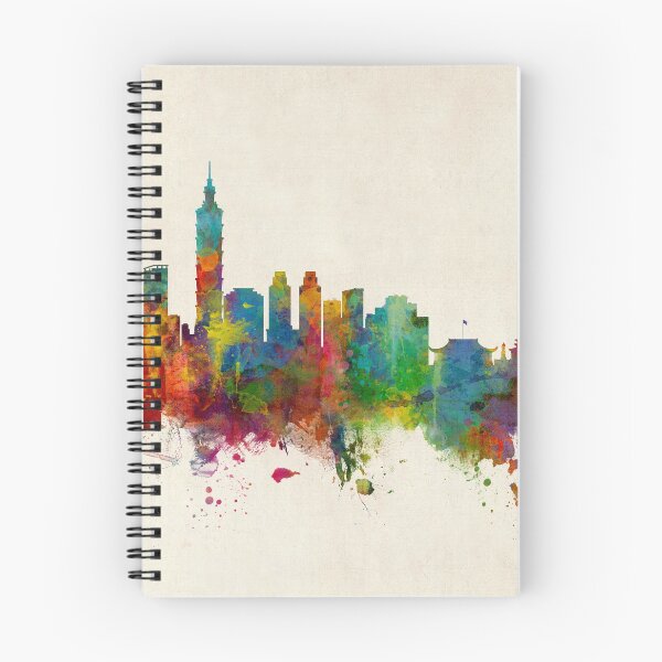 Item preview, Taipei Taiwan Skyline designed and sold by ArtPrints.