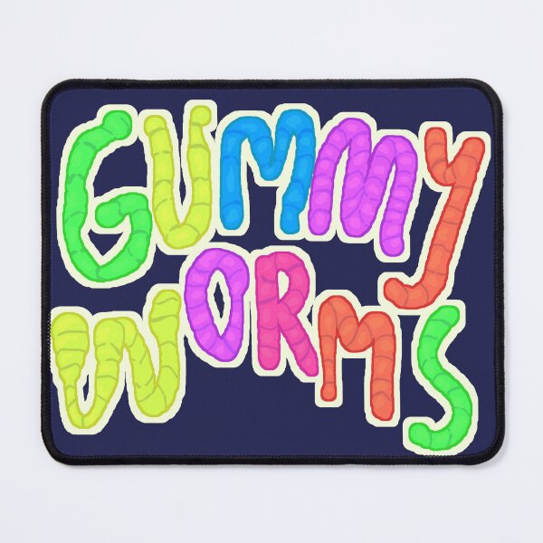 Item preview, Rainbow Gummy Worms Kidcore designed and sold by Polychr.