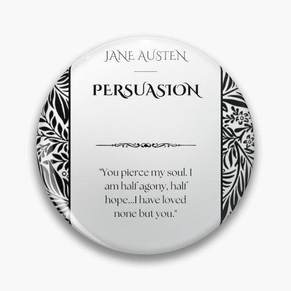 Item preview, Persuasion - Jane Austen Book cover  designed and sold by Novelnook.