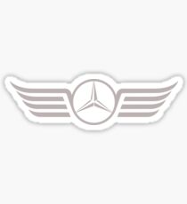 VINTAGE MERCEDES LOGO Sticker