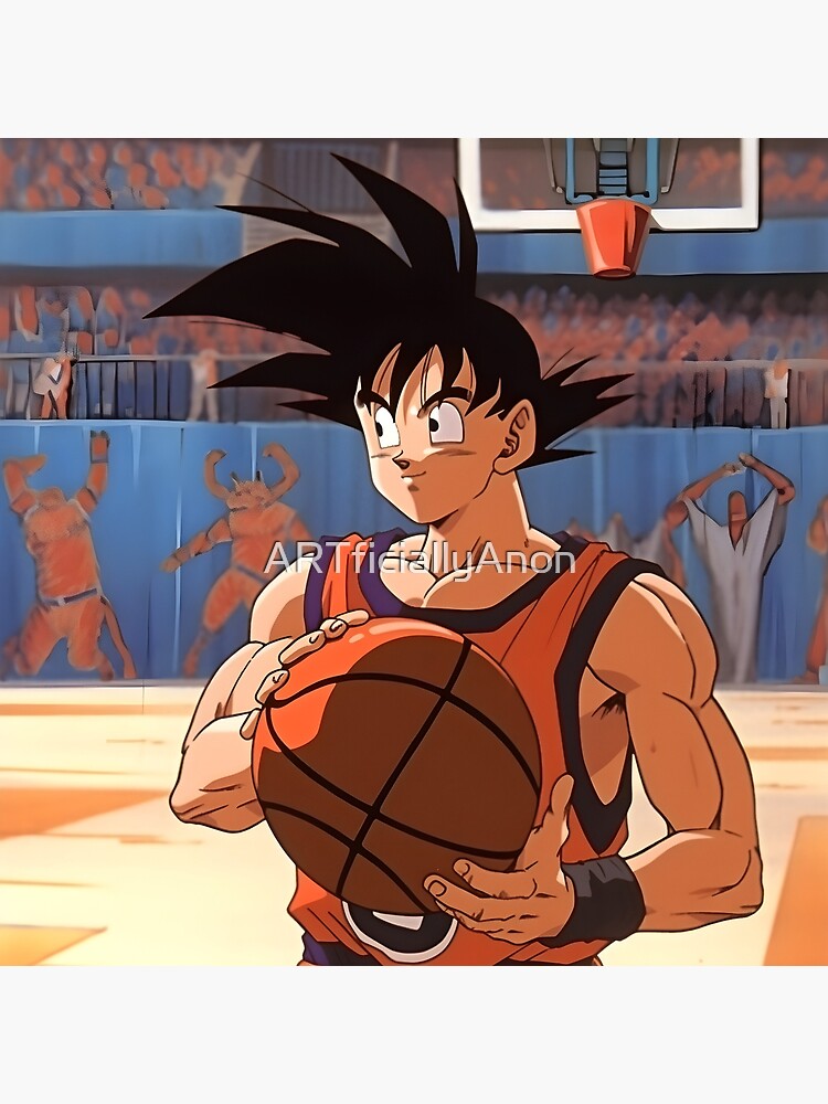 Son Goku BasketBall Style | Metal Print