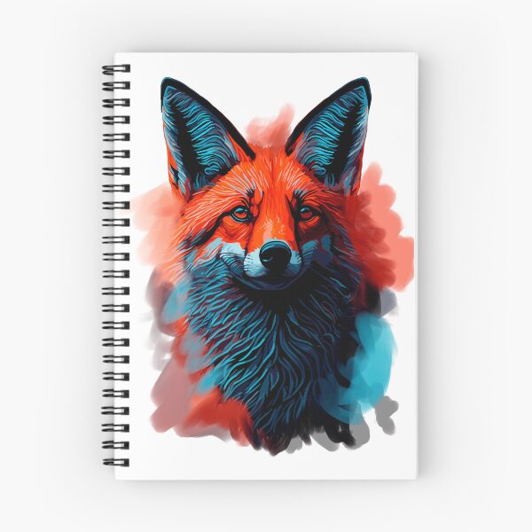Item preview, red fox portrait designed and sold by landscapeworlds.