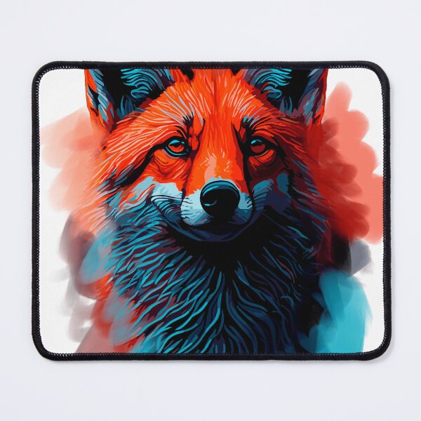 Item preview, red fox portrait designed and sold by landscapeworlds.
