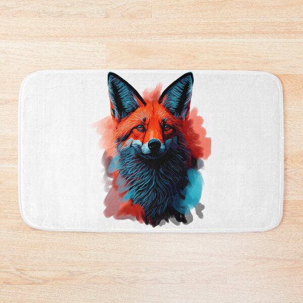 Item preview, red fox portrait designed and sold by landscapeworlds.
