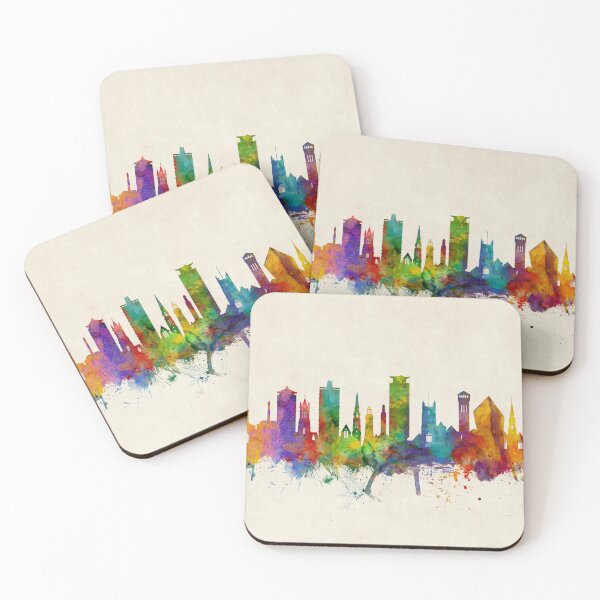 Item preview, Plymouth England Skyline designed and sold by ArtPrints.