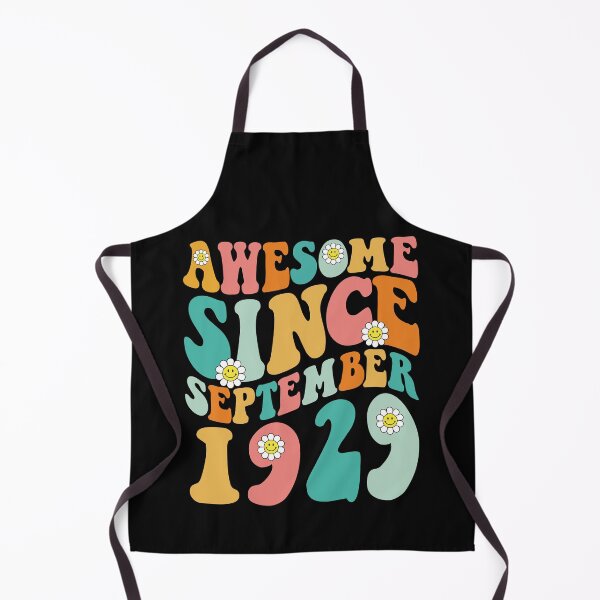 Item preview, Awesome Since September 1929 | Made In 1929 | Retro Groovy Birthday designed and sold by Christina-grich.