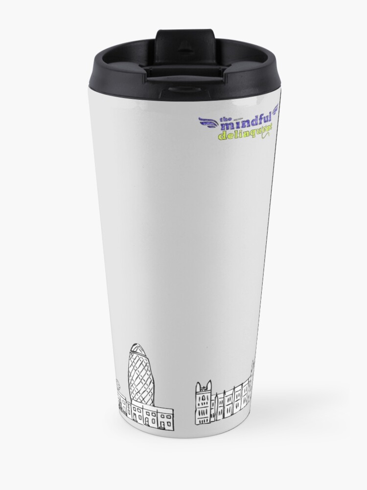 Alternate view of The Mindful Delinquent Travel Mug Travel Mug