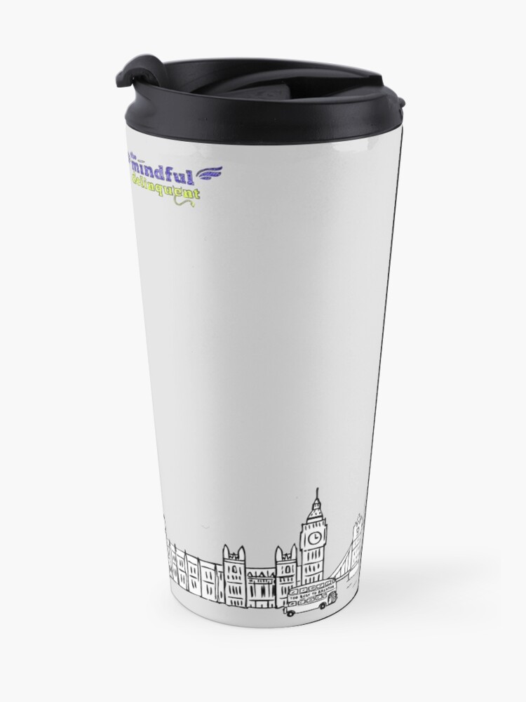 Alternate view of The Mindful Delinquent Travel Mug Travel Mug