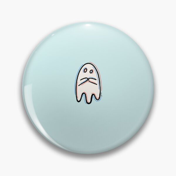 Item preview, 3d shy ghost designed and sold by Maddie DiStefano.