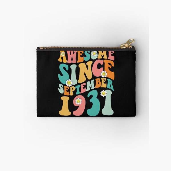Item preview, Awesome Since September 1931 | Made In 1931 | Retro Groovy Birthday designed and sold by Christina-grich.