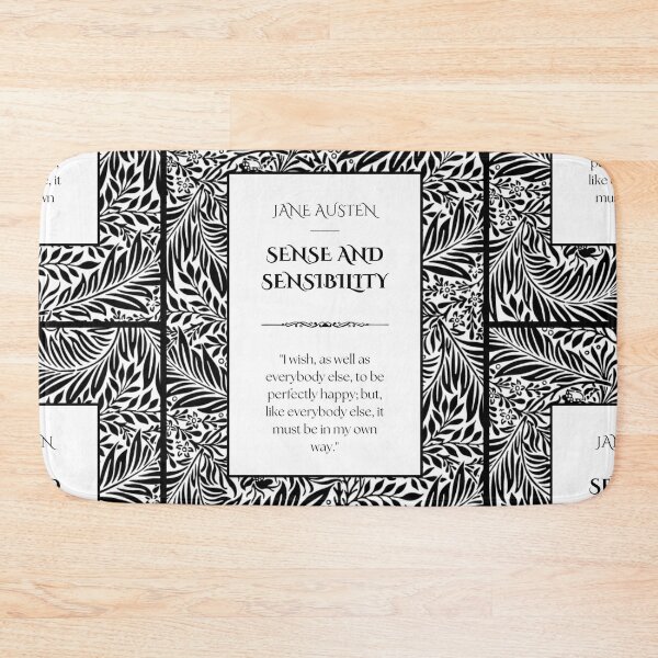 Item preview, Sense And Sensibility - Jane Austen Book cover  designed and sold by Novelnook.