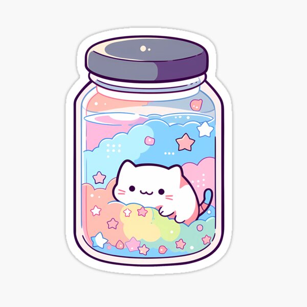 Mushroom Jar Sticker for Sale by taylormoon18