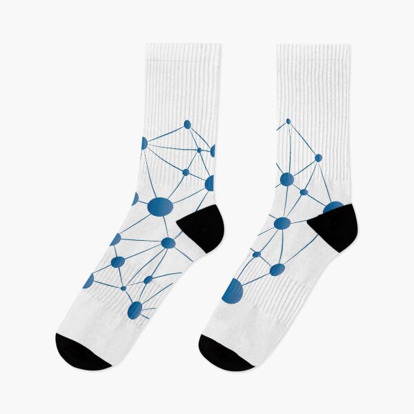 Item preview, Blue circles and lines designed and sold by Taidundua.