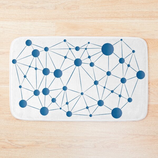 Item preview, Blue circles and lines designed and sold by Taidundua.