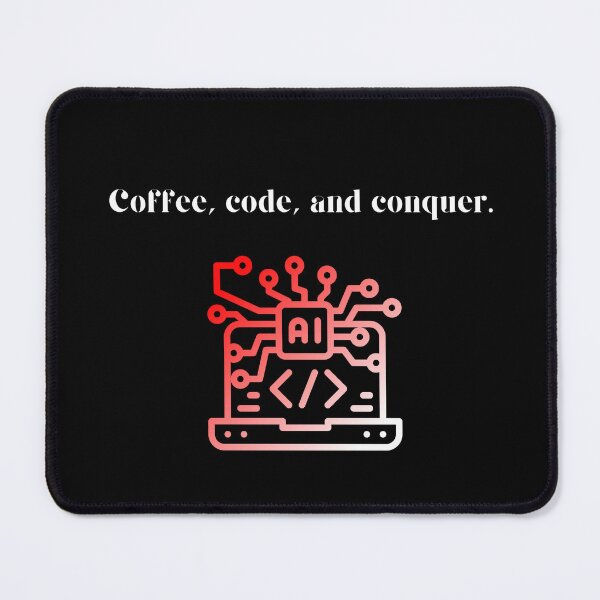 Item preview, Coffee, code, and conquer. designed and sold by PeacockThrone25.