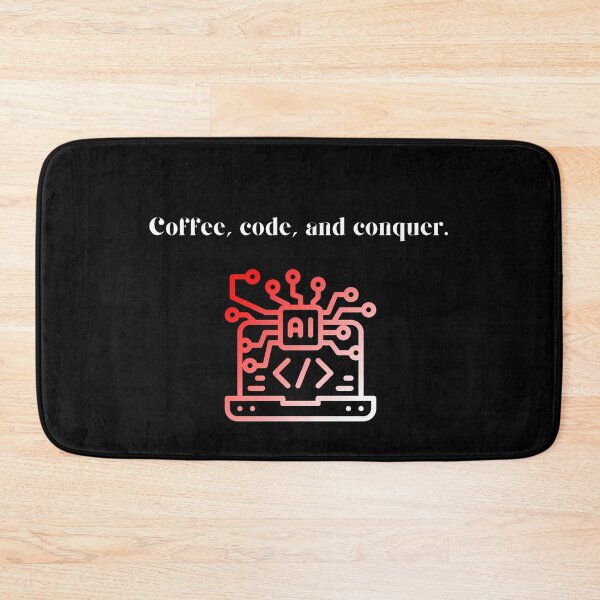 Item preview, Coffee, code, and conquer. designed and sold by PeacockThrone25.