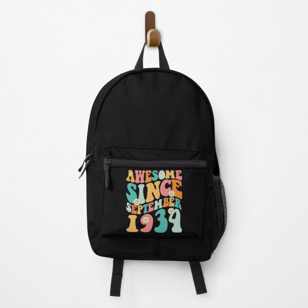 Item preview, Awesome Since September 1934 | Made In 1934 | Retro Groovy Birthday designed and sold by Christina-grich.