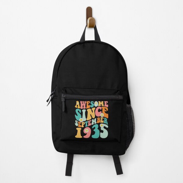 Item preview, Awesome Since September 1935 | Made In 1935 | Retro Groovy Birthday designed and sold by Christina-grich.