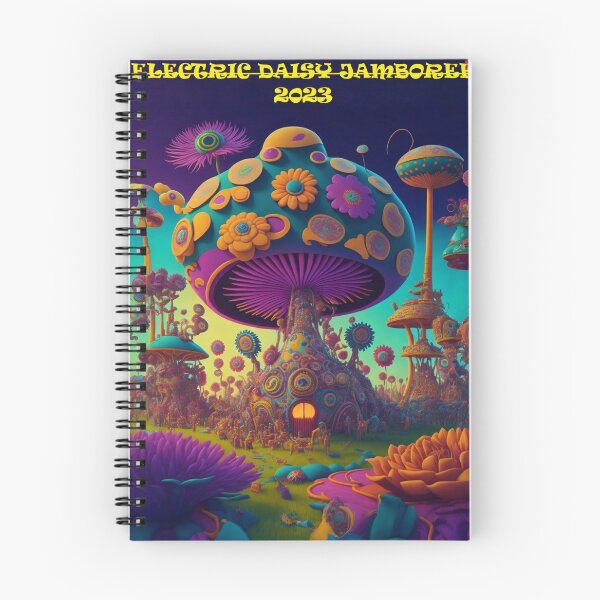 Item preview, Electric Daisy Jamboree 2023 Mushroom with print designed and sold by ChillyMost.
