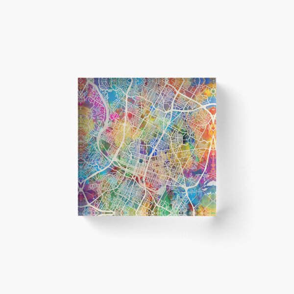 Item preview, Austin Texas City Map designed and sold by ArtPrints.