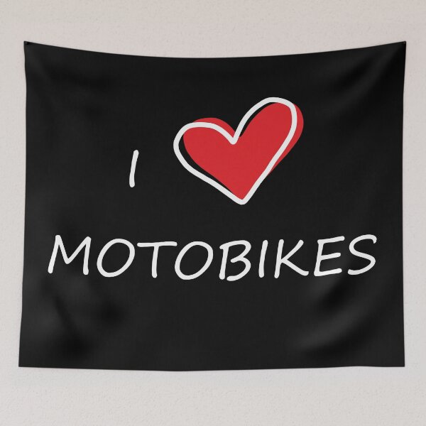 Item preview, I love motobikes designed and sold by desinganddecor.