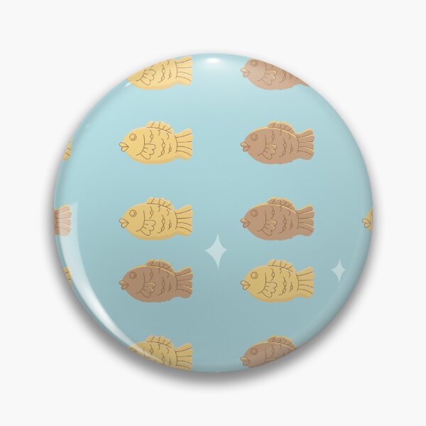 Item preview, Diseño de pescado ilustrado lindo azul designed and sold by Featheryy.