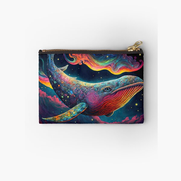 Item preview, Fantasy cosmic whale swimming in space designed and sold by Caphira.