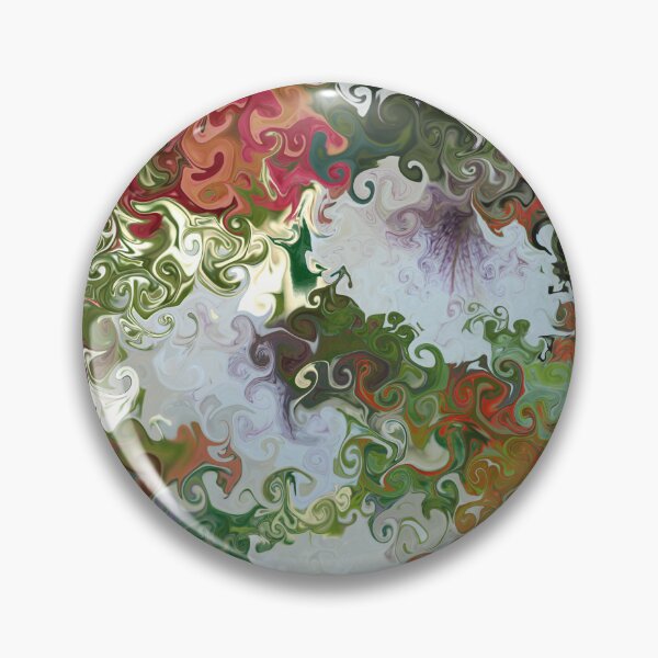 Item preview, Swirls of flowers and colour designed and sold by simplyart767.