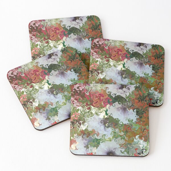 Item preview, Swirls of flowers and colour designed and sold by simplyart767.