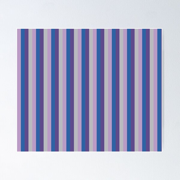 Item preview, Stripes Ultra Violet, Nebulas Blue, Crocus Petal, Quiet Gray designed and sold by coverinlove.