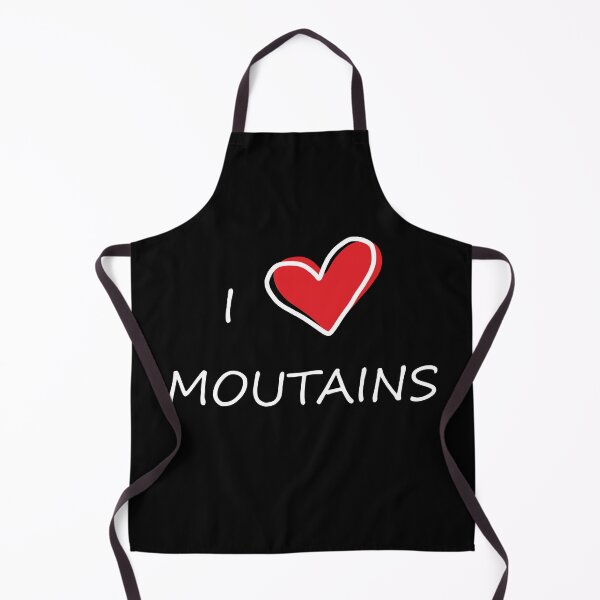 Item preview, I love moutains designed and sold by desinganddecor.