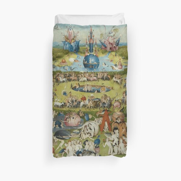 The Garden of Earthly Delights - Hieronymus Bosch Duvet Cover