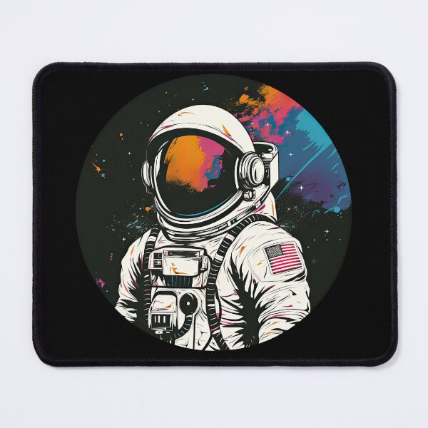Item preview, Vintage Design of a American Astronaut and Space background designed and sold by WartonnoArt.
