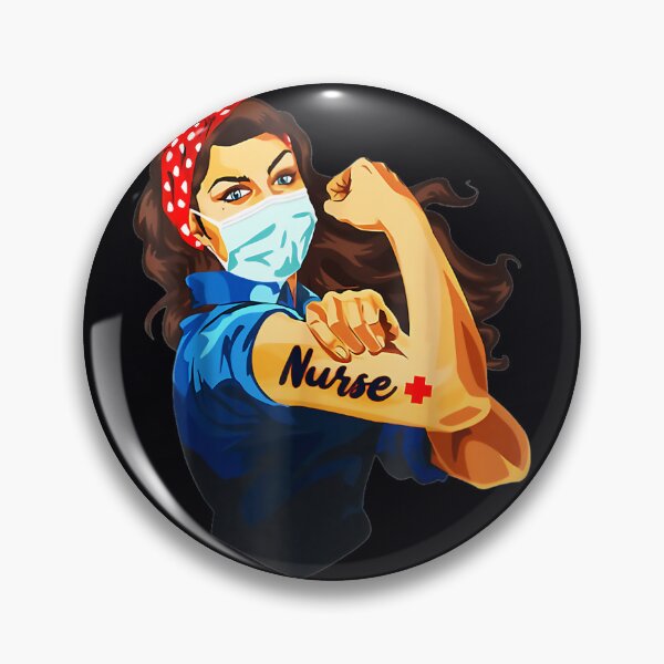 Item preview, Strong nurse rosie riveter    	 designed and sold by klpamiwf1.