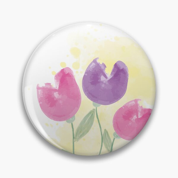 Aperçu de l'œuvre Tulipe aquarelle créée et vendue par Illustralare.