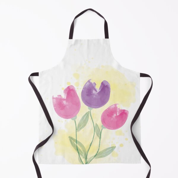 Aperçu de l'œuvre Tulipe aquarelle créée et vendue par Illustralare.