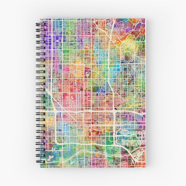 Item preview, Phoenix Arizona City Map designed and sold by ArtPrints.