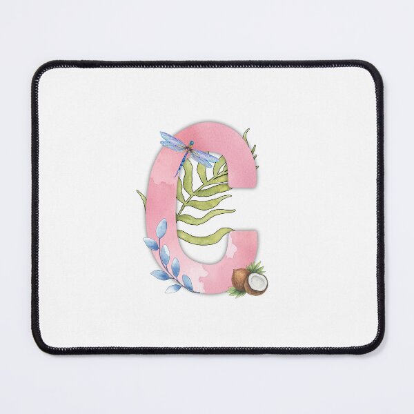 Item preview, C'oconut Dreams: Back-to-School Tropical Paradise! Alphabet Letter C in Watercolors! designed and sold by Sun Sand & Sea Art.
