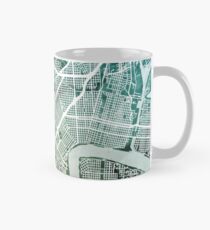New Orleans Stadtplan Tasse (Standard)