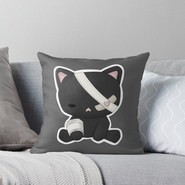 Item preview, black hurt cute kitty designed and sold by coconarvaezs.