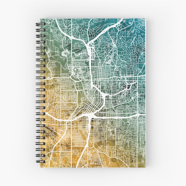 Item preview, Atlanta Georgia City Map designed and sold by ArtPrints.