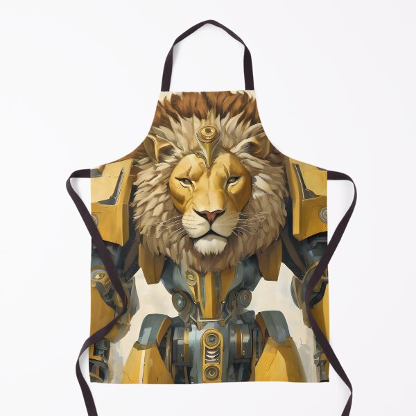 Item preview, Giant Robot Lion Warrior designed and sold by imabbasanwar.