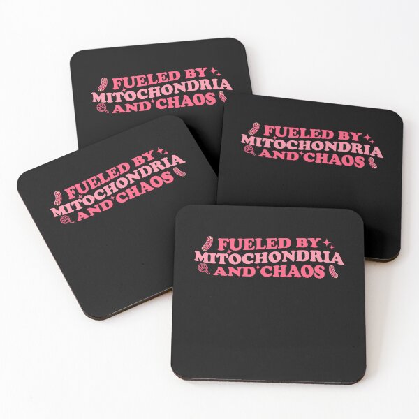 Item preview, Fueled By Mitochondria And Chaos - Funny teacher designed and sold by Amineharoni.
